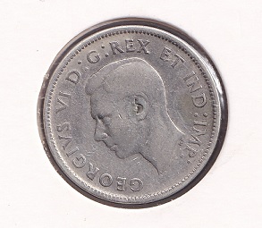 Canada 25 cents 1940. George VI. VF 10e 800. 5.83qq